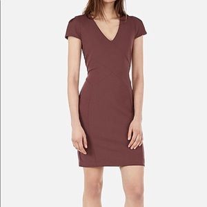 Express tulip sleeve sheath dress